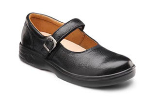 Merry Jane Black orthotic shoes