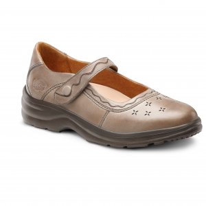 Sunshine LtBrown orthotic shoes